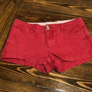 Papaya Juniors Red Shorts Size Medium